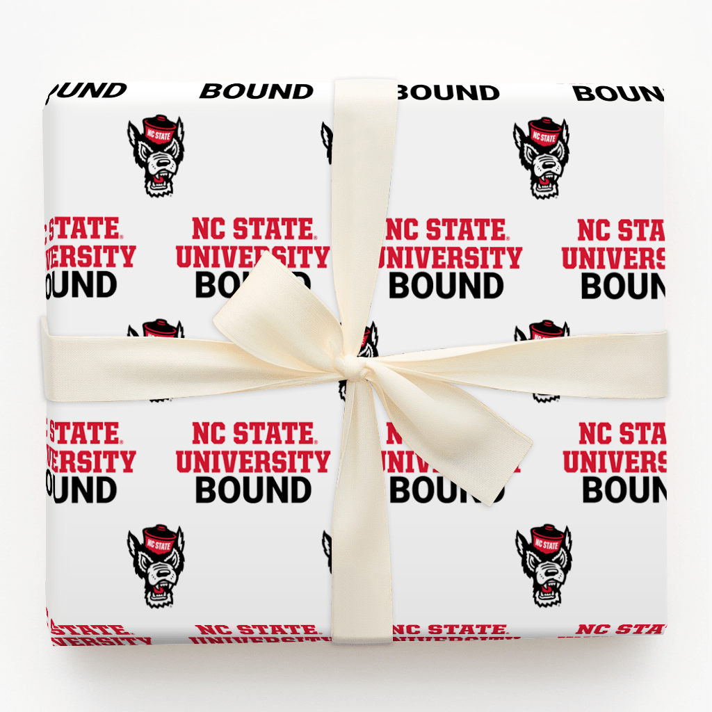 NC State Bound - Wrapping Paper - Aspen & Arlo