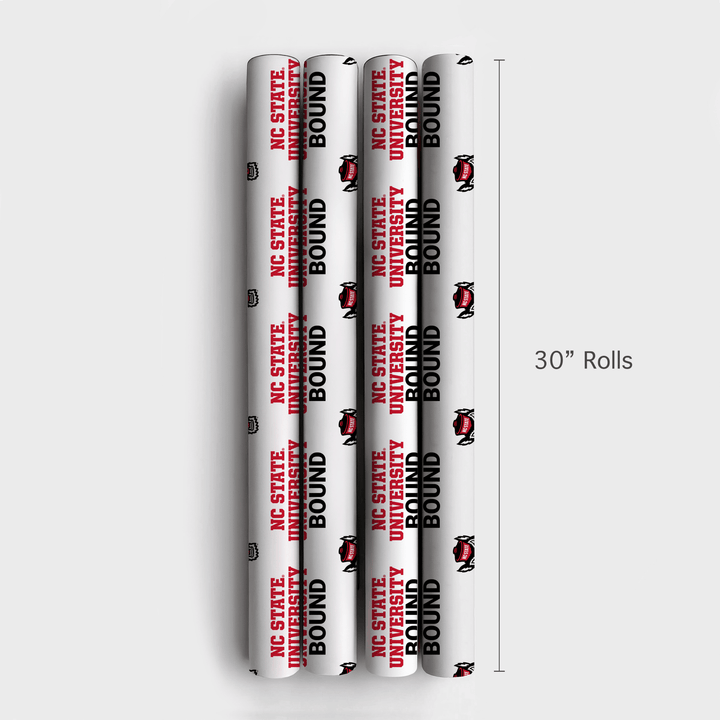 NC State Bound - Wrapping Paper - Aspen & Arlo