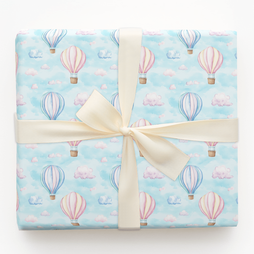 Floating on a Pastel Breeze - Wrapping Paper - Aspen & Arlo