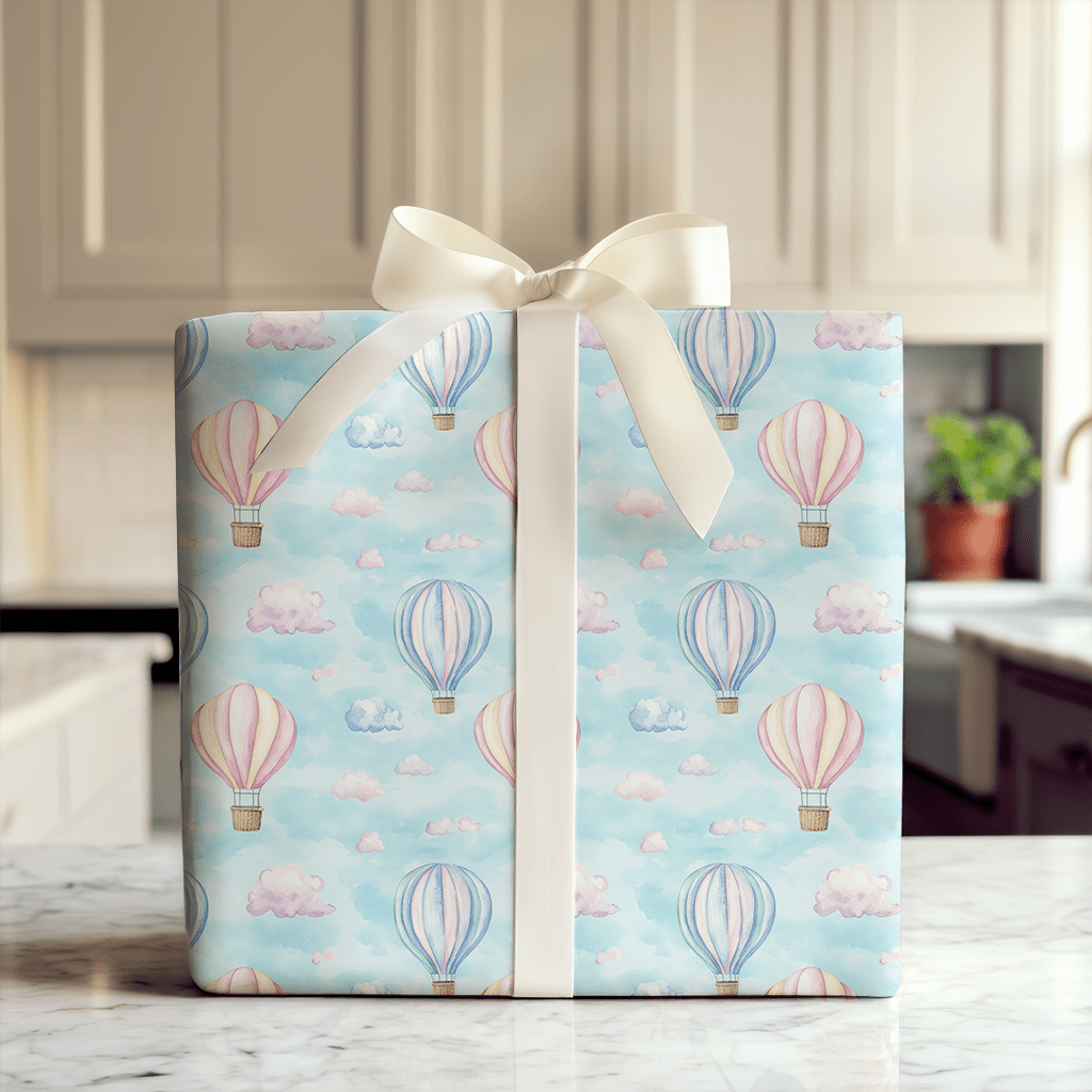 Floating on a Pastel Breeze - Wrapping Paper - Aspen & Arlo