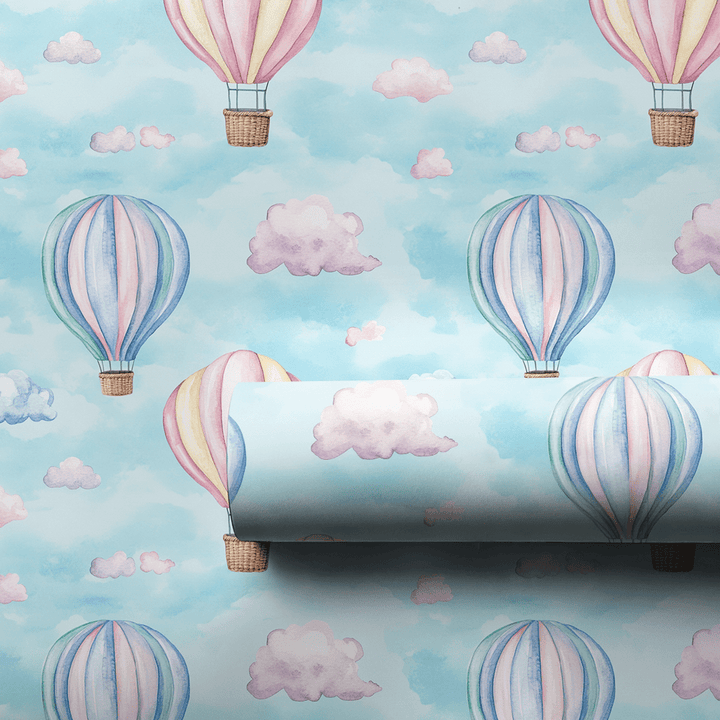 Floating on a Pastel Breeze - Wrapping Paper - Aspen & Arlo