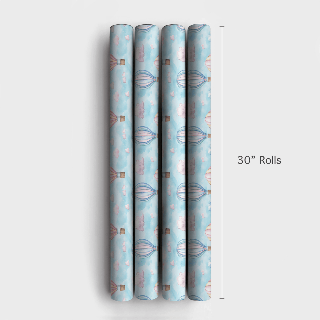 Floating on a Pastel Breeze - Wrapping Paper - Aspen & Arlo
