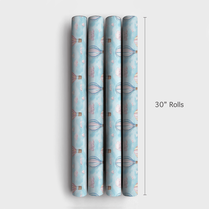 Floating on a Pastel Breeze - Wrapping Paper - Aspen & Arlo