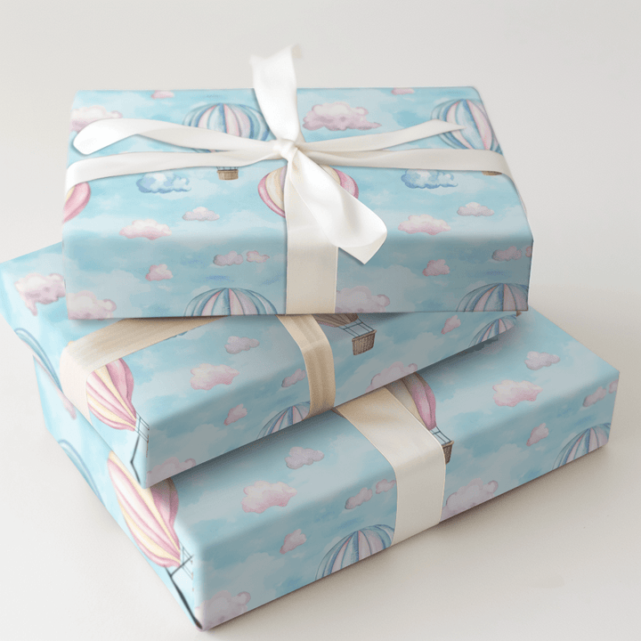 Floating on a Pastel Breeze - Wrapping Paper - Aspen & Arlo