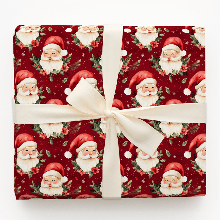 Claus Before Time - Wrapping Paper - Aspen & Arlo