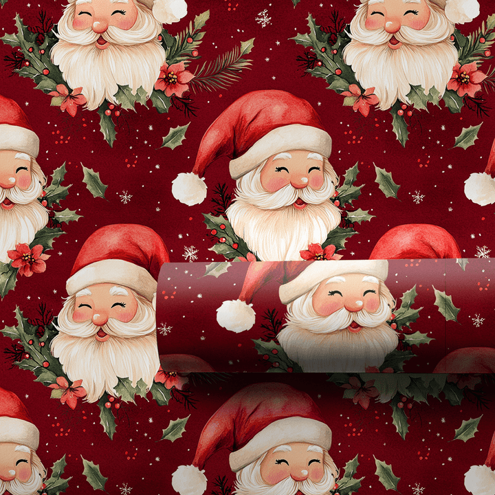Claus Before Time - Wrapping Paper - Aspen & Arlo