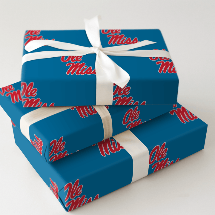 Blue Rebel Pride - Wrapping Paper - Aspen & Arlo
