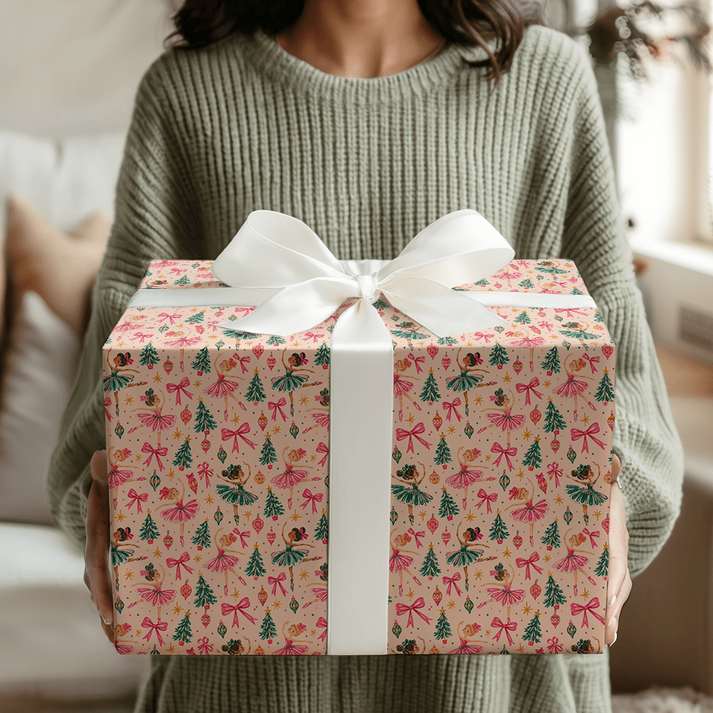 Sugar Plum Ballerinas - Wrapping Paper - Aspen & Arlo