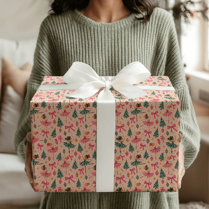 Sugar Plum Ballerinas - Wrapping Paper - Aspen & Arlo
