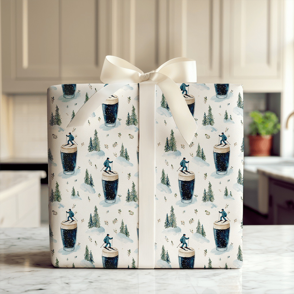 Stout Slopes - Wrapping Paper - Aspen & Arlo
