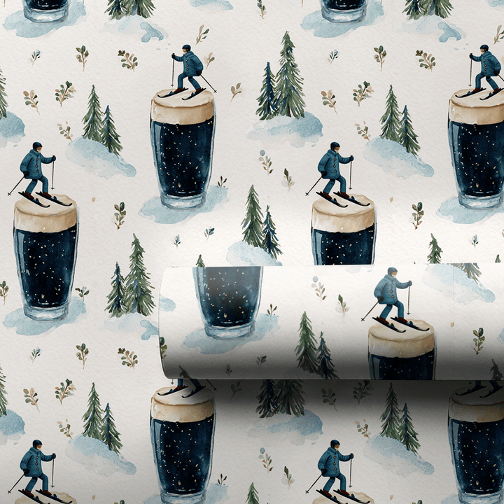 Stout Slopes - Wrapping Paper - Aspen & Arlo