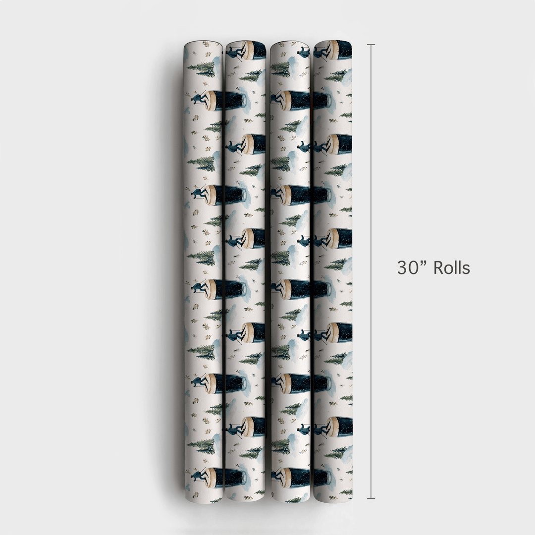 Stout Slopes - Wrapping Paper - Aspen & Arlo