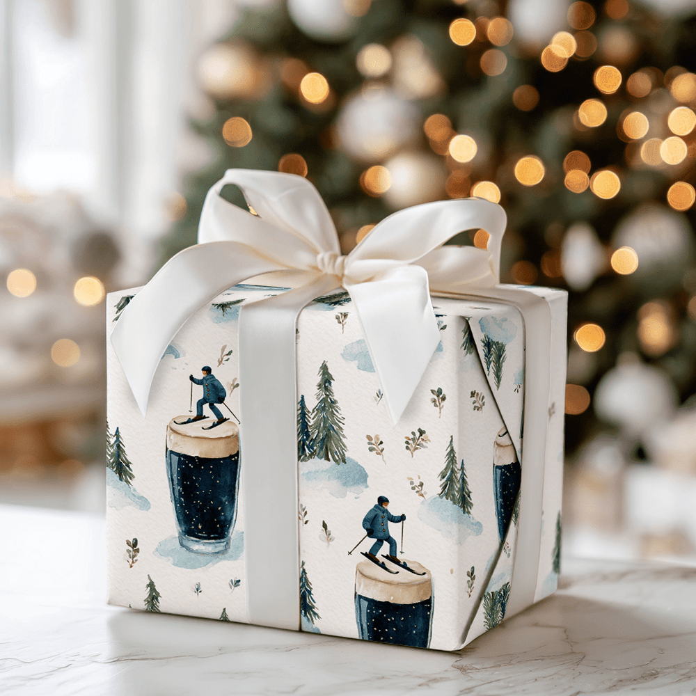 Stout Slopes - Wrapping Paper - Aspen & Arlo