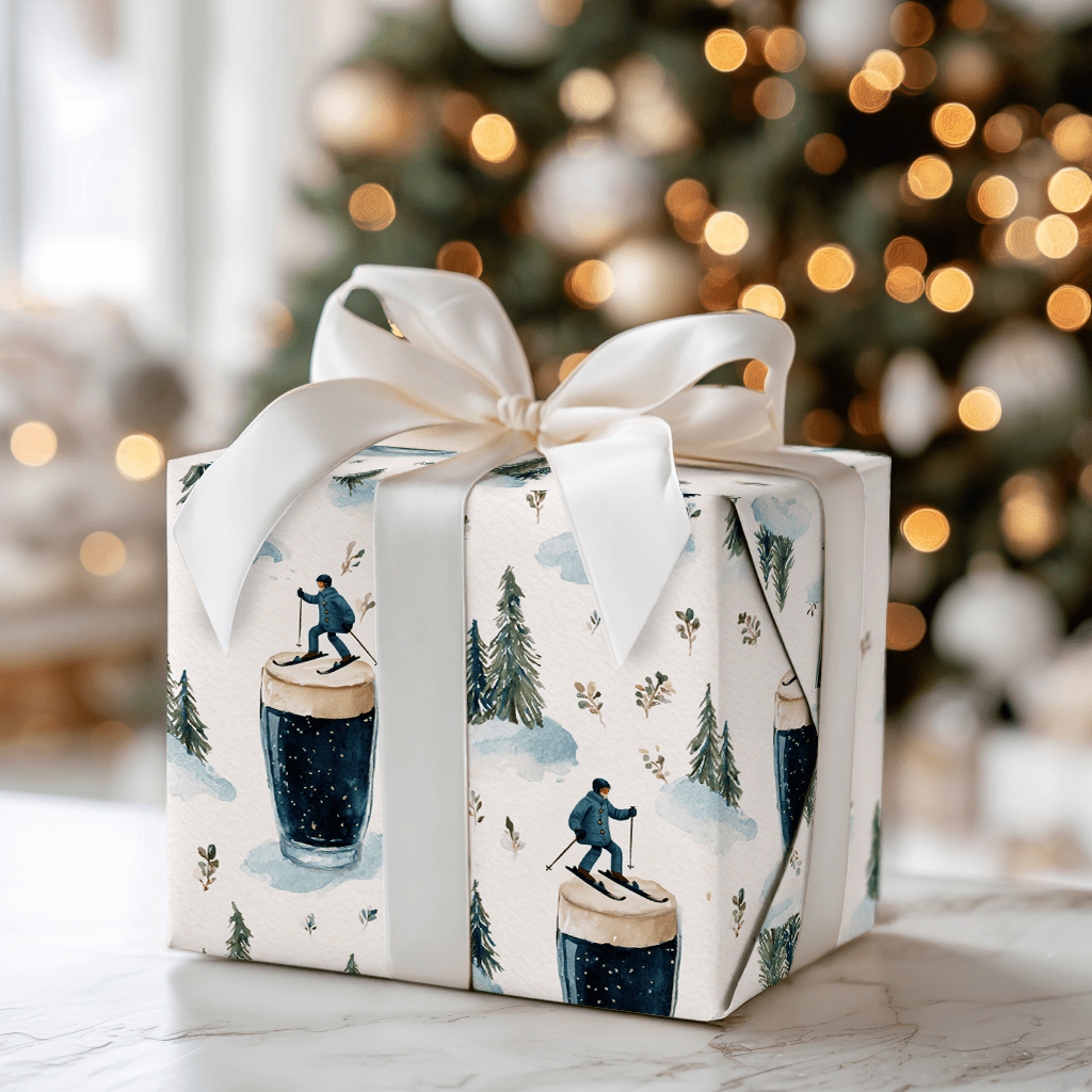 Stout Slopes - Wrapping Paper - Aspen & Arlo