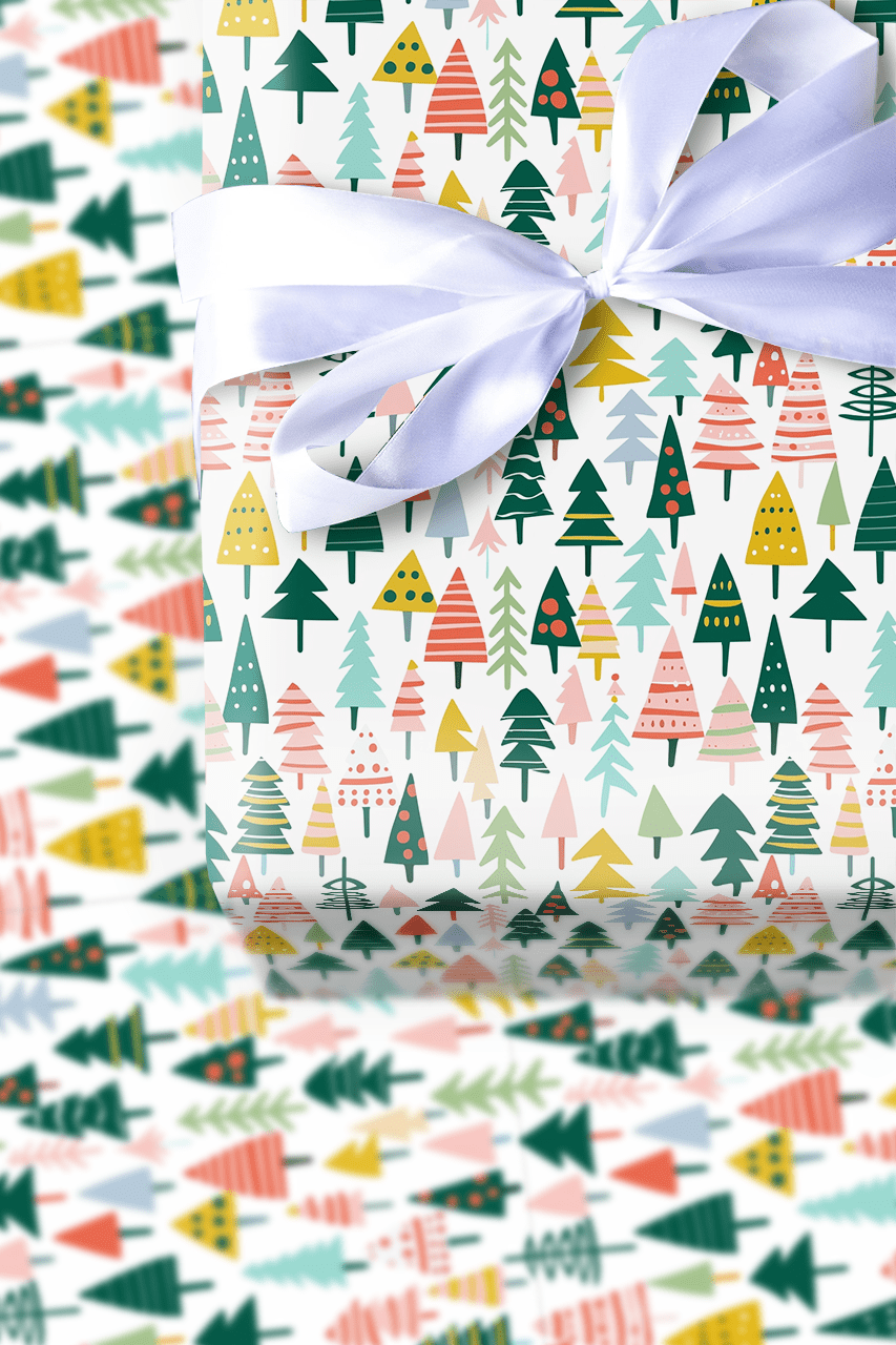 Christmas Tree Farm - Wrapping Paper - Aspen & Arlo