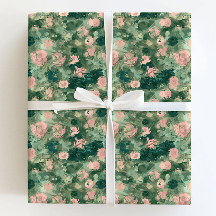 Mona Mosaic Green - Wrapping Paper - Aspen & Arlo