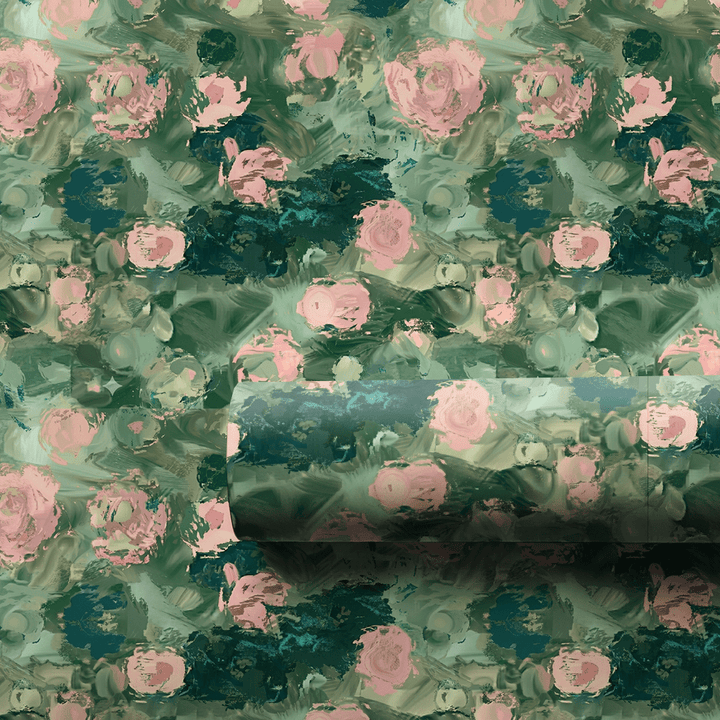 Mona Mosaic Green - Wrapping Paper - Aspen & Arlo