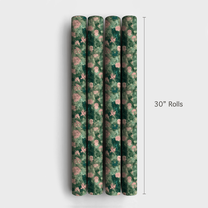 Mona Mosaic Green - Wrapping Paper - Aspen & Arlo