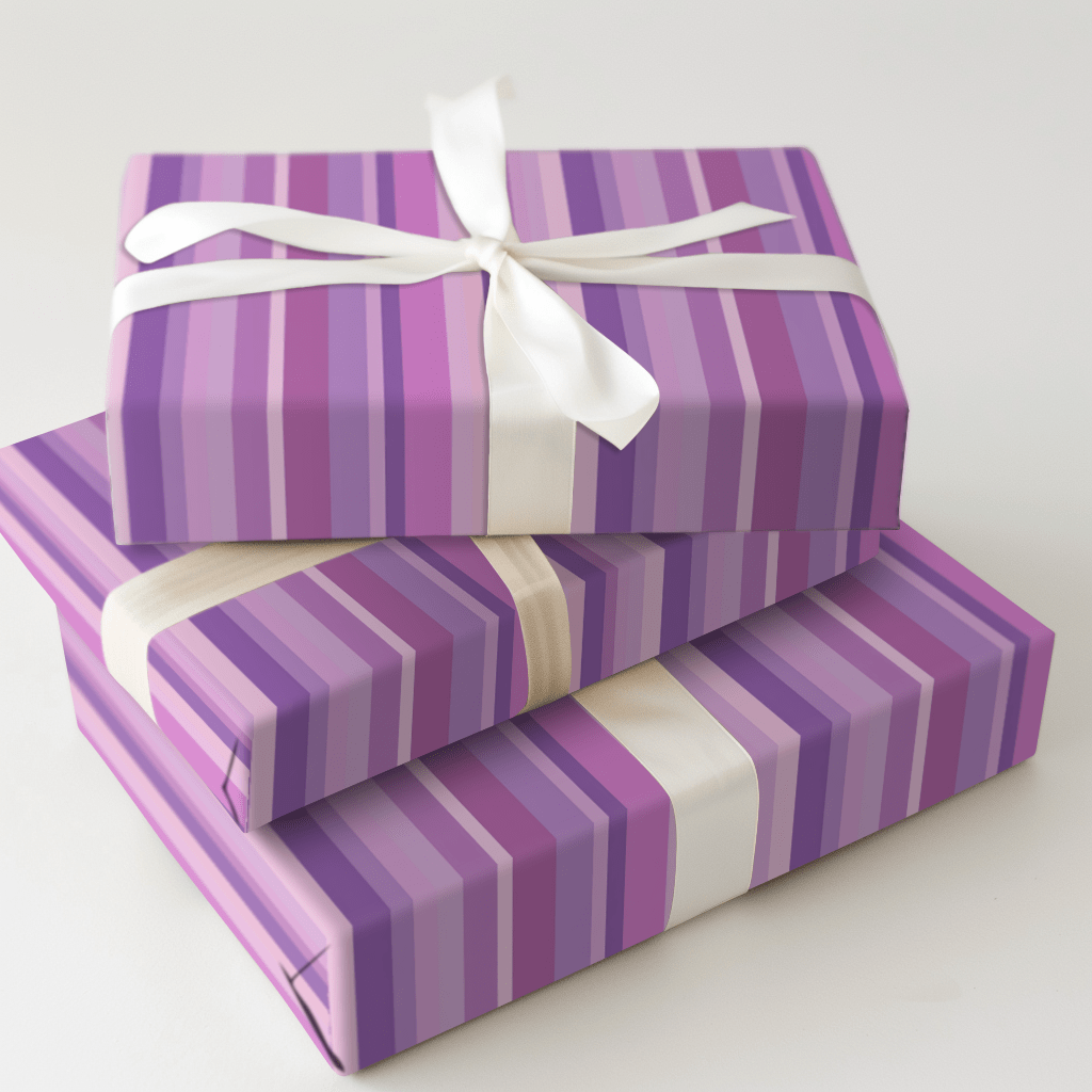 Lush Stripe - Wrapping Paper - Aspen & Arlo