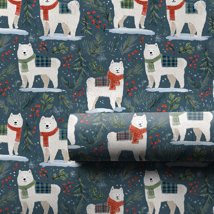 Snowflakes and Samoyeds