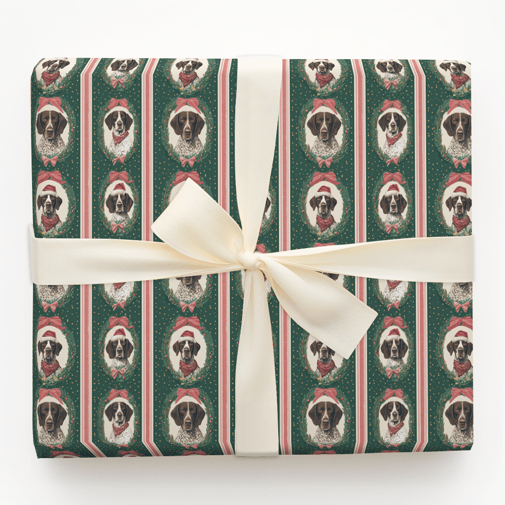 GSP Christmas Cameos - Wrapping Paper - Aspen & Arlo