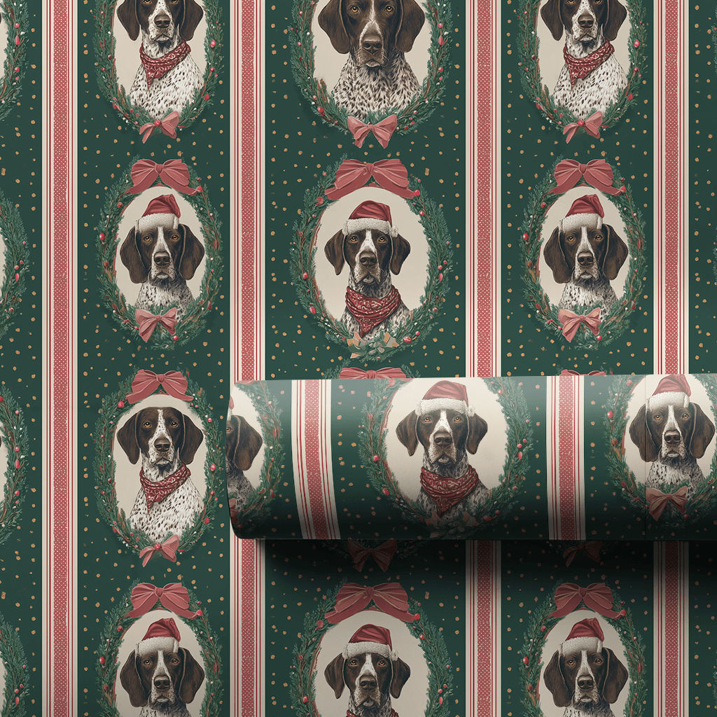 GSP Christmas Cameos - Wrapping Paper - Aspen & Arlo