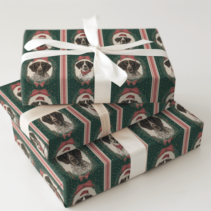 GSP Christmas Cameos - Wrapping Paper - Aspen & Arlo