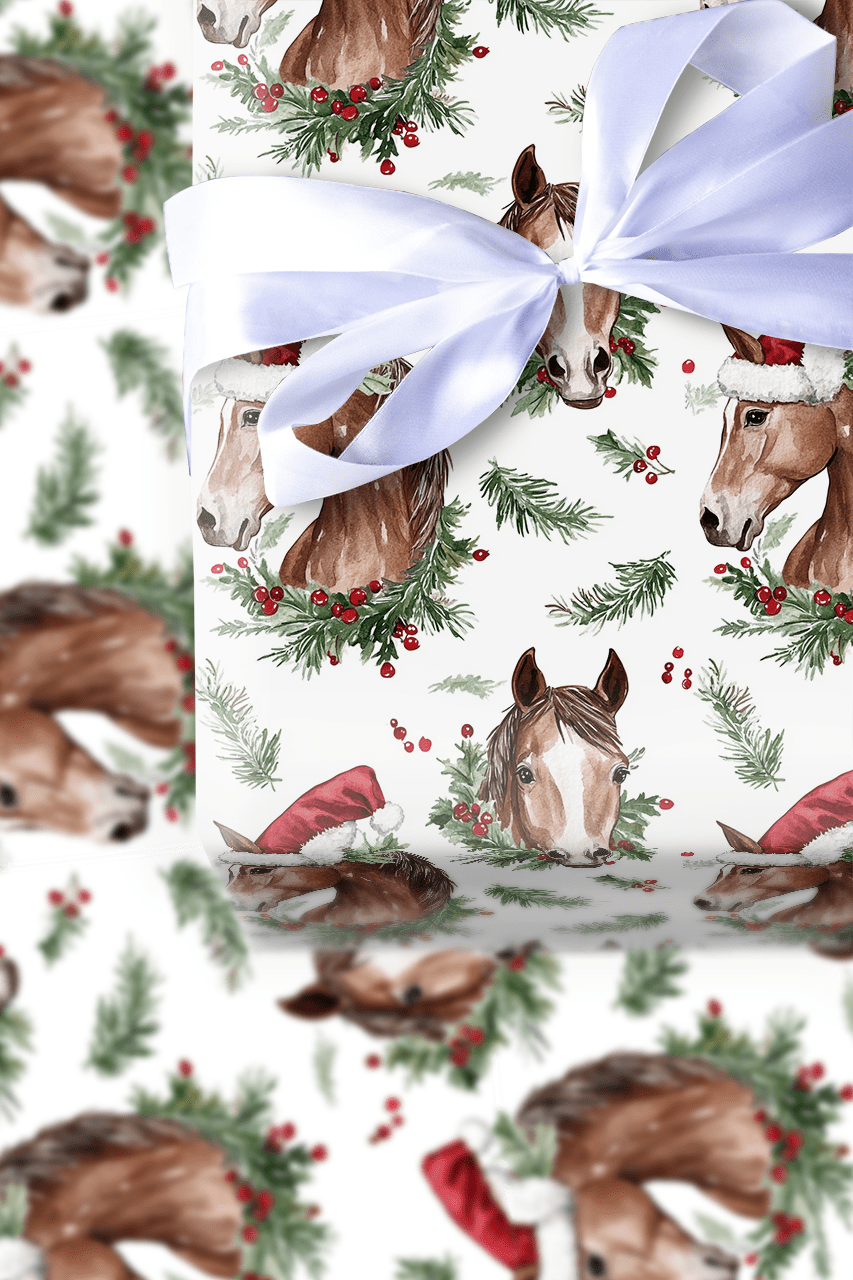 Sally Trot - Wrapping Paper - Aspen & Arlo