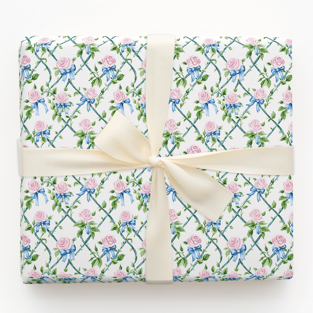 Wrapped in Rose - Wrapping Paper - Aspen & Arlo