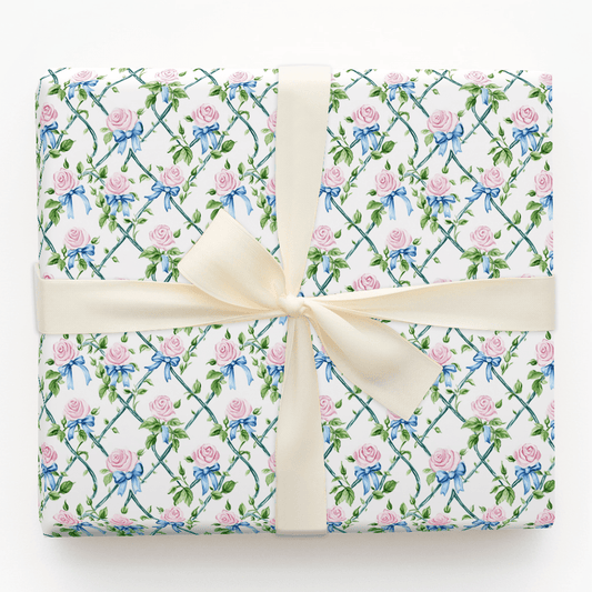 Wrapped in Rose - Wrapping Paper - Aspen & Arlo