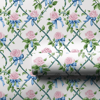 Wrapped in Rose - Wrapping Paper - Aspen & Arlo