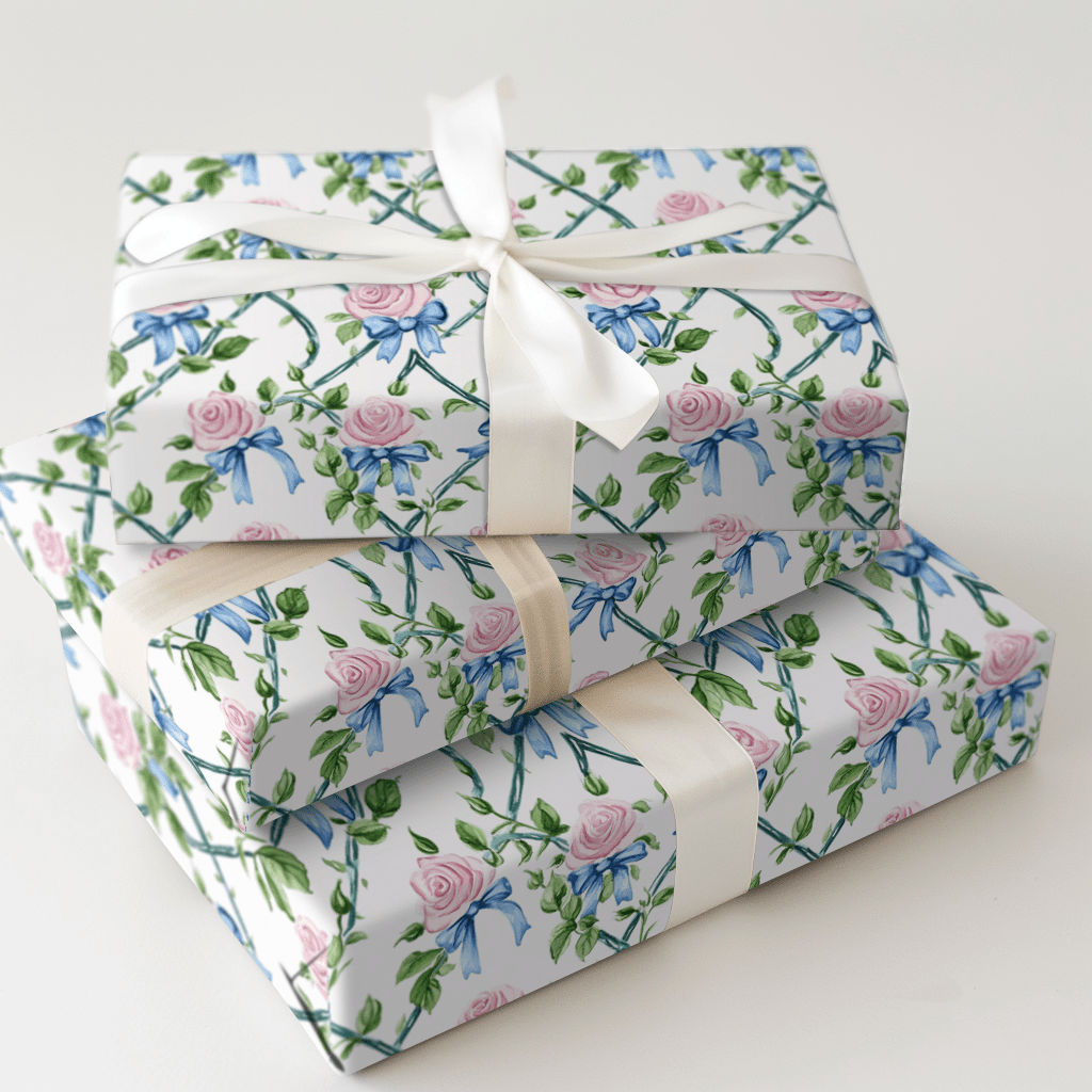 Wrapped in Rose - Wrapping Paper - Aspen & Arlo