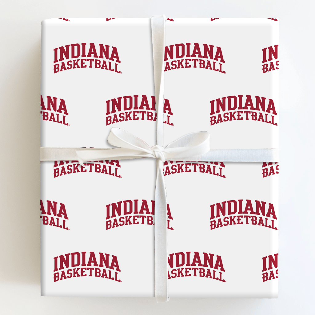 Indiana Basketball - Wrapping Paper - Aspen & Arlo