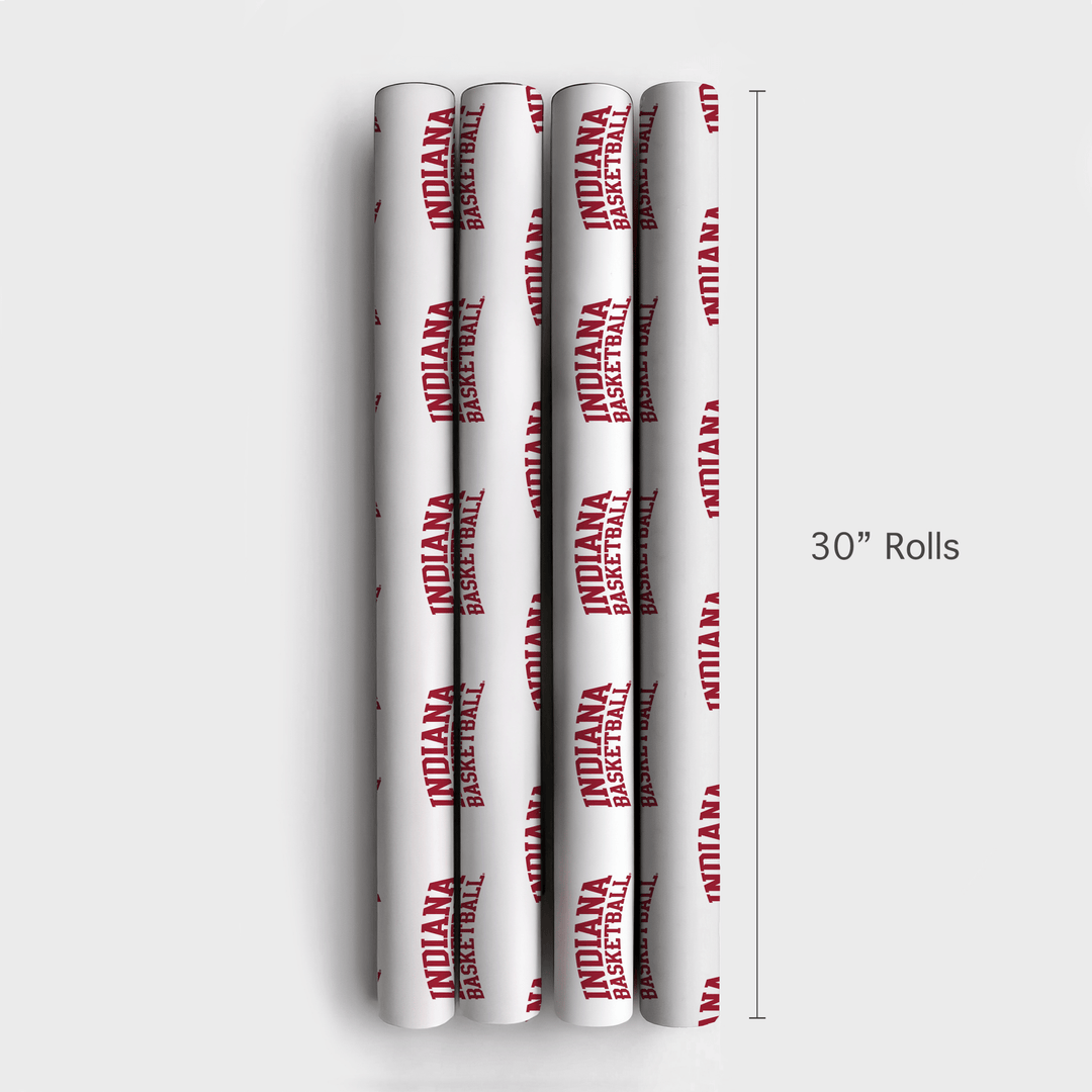 Indiana Basketball - Wrapping Paper - Aspen & Arlo