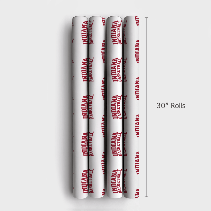 Indiana Basketball - Wrapping Paper - Aspen & Arlo
