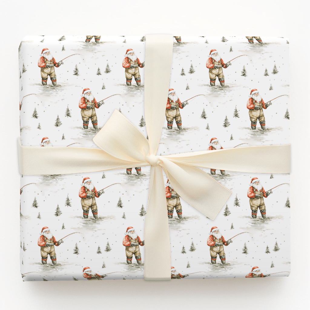 Santa's Stream - Wrapping Paper - Aspen & Arlo
