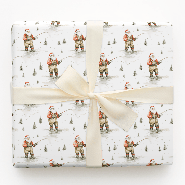 Santa's Stream - Wrapping Paper - Aspen & Arlo
