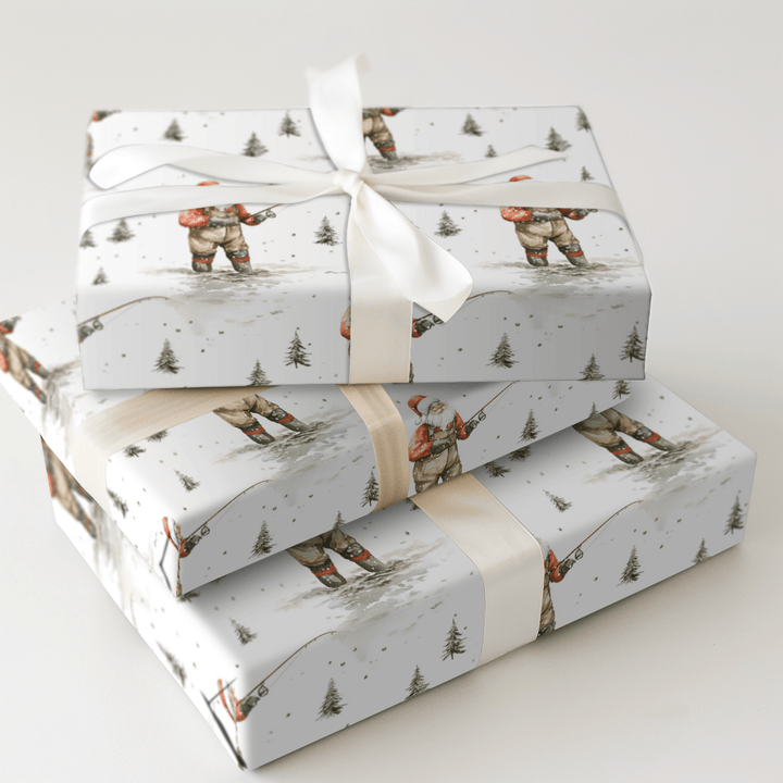 Santa's Stream - Wrapping Paper - Aspen & Arlo