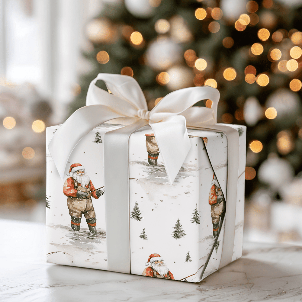 Santa's Stream - Wrapping Paper - Aspen & Arlo