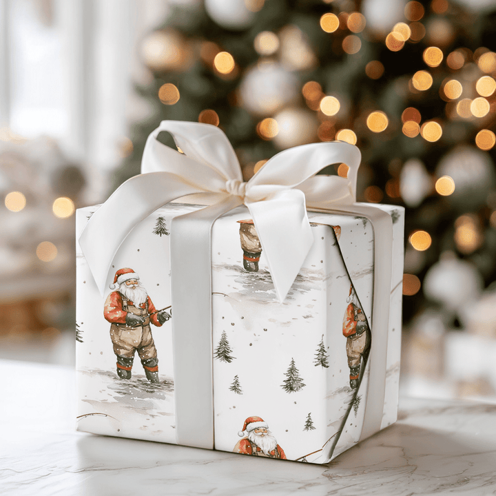 Santa's Stream - Wrapping Paper - Aspen & Arlo