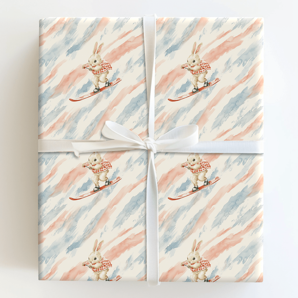 Spring Slalom - Wrapping Paper - Aspen & Arlo