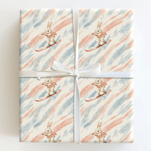 Spring Slalom - Wrapping Paper - Aspen & Arlo