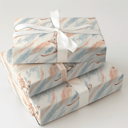 Spring Slalom - Wrapping Paper - Aspen & Arlo