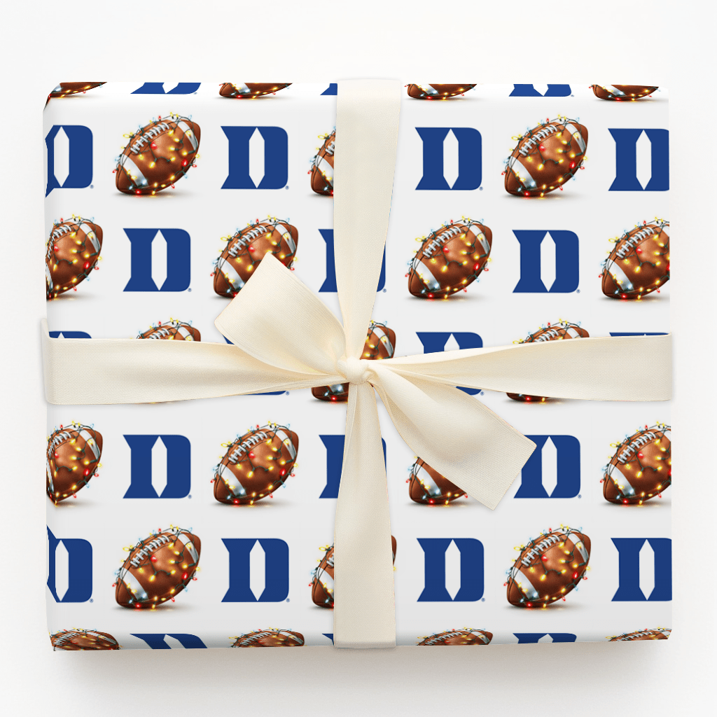 Touchdown Tidings D - Wrapping Paper - Aspen & Arlo
