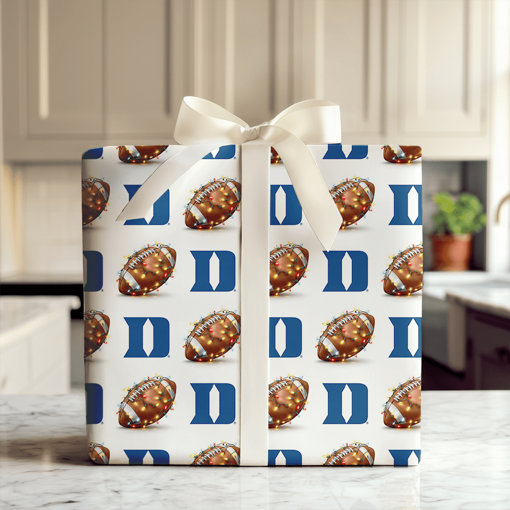 Touchdown Tidings D - Wrapping Paper - Aspen & Arlo