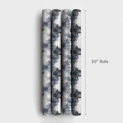 Buffalo Grey - Wrapping Paper - Aspen & Arlo