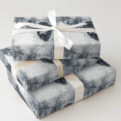 Buffalo Grey - Wrapping Paper - Aspen & Arlo