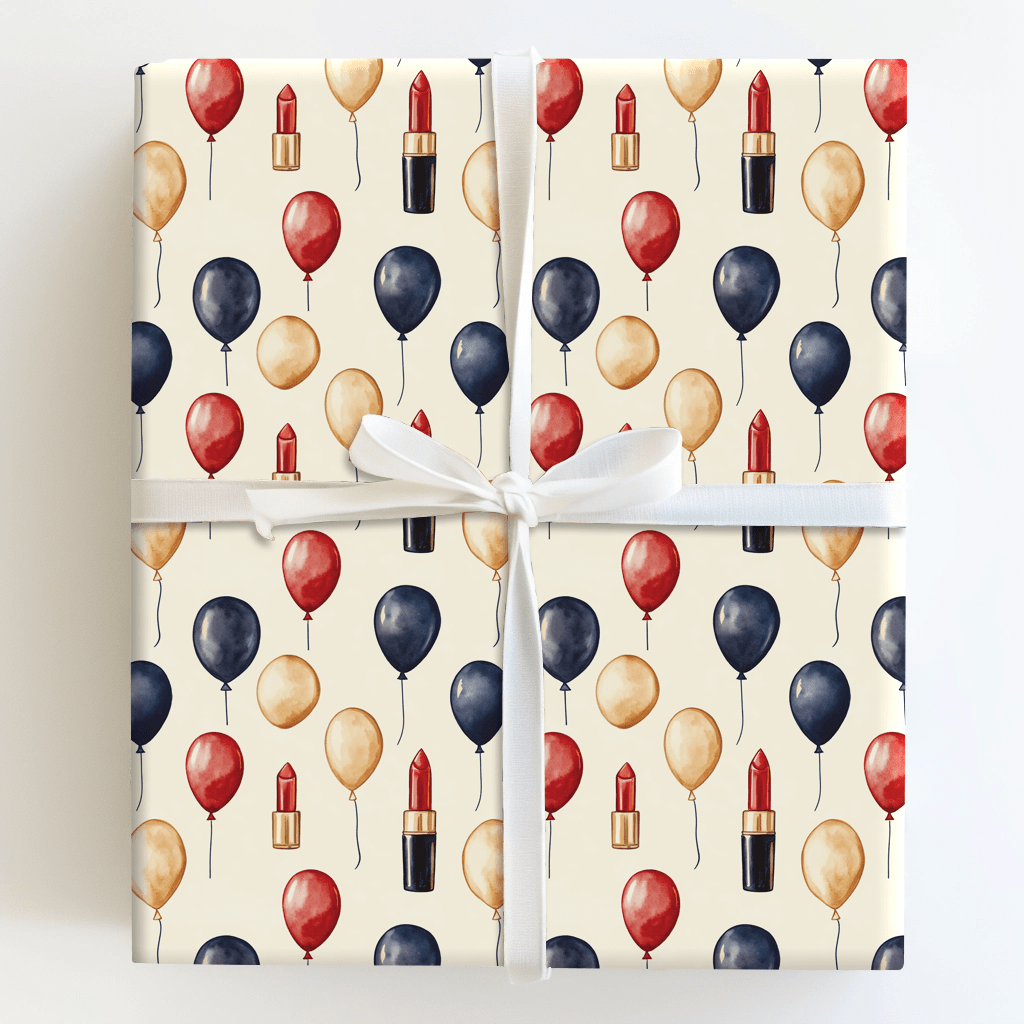 Balloons Beauty - Wrapping Paper - Aspen & Arlo