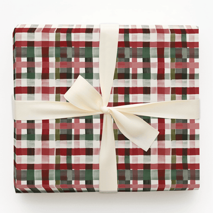 Aspen Lodge Plaid - Wrapping Paper - Aspen & Arlo