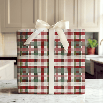 Aspen Lodge Plaid - Wrapping Paper - Aspen & Arlo